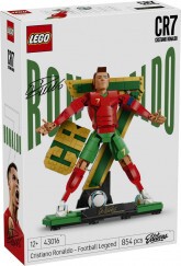 LEGO Editions 43016 Cristiano Ronaldo – Futball-legenda