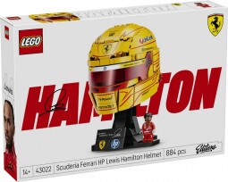 LEGO Editions 43022 Scuderia Ferrari HP Lewis Hamilton sisakja