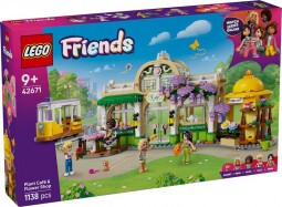 LEGO Friends 42671 Botanikus Kávéház És Virágbolt