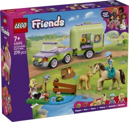 LEGO Friends 42695 Ló- és Csikószállító Utánfutó