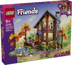 LEGO Friends 42705 Otthonos kabin az őszi erdőben