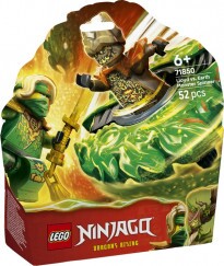 LEGO Ninjago 71850 Lloyd Egy Földszörny Pörgettyűje Ellen