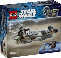 LEGO Star Wars 75436 A Mandalóri És Grogu Speeder Bike-Ja