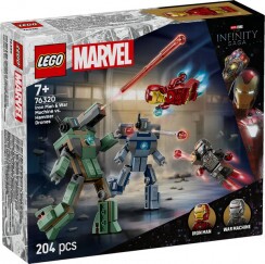 LEGO Super Heroes 76320 Vasember És Hadigép Vs. Hammer-Drónok