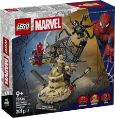 LEGO Super Heroes 76334 Pókember És Homokember Óriási Csatája