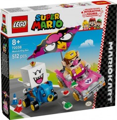 LEGO Super Mario 72038 Mario Kart™ – Wario És King Boo