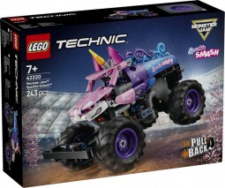 LEGO Technic 42220 Monster Jam™ Sparkle Smash™ - Hátrahúzhatós