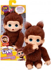 Little Live Pets Mini Maki Majom Interaktív Plüss - Barna