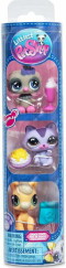 Littlest Pet Shop 3-as Henger Mix - Mosómedve, Bagoly, Ló (4. széria)