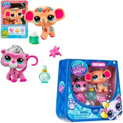 Littlest Pet Shop Dupla Csomag - Elefánt & Majom (4. széria)