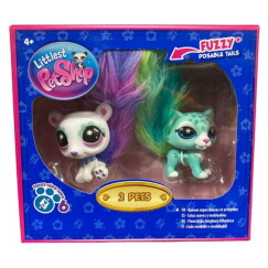 Littlest Pet Shop Dupla Csomag - Jegesmedve és Hópárduc (6. széria)