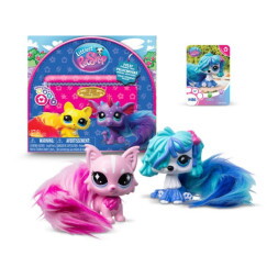 Littlest Pet Shop Dupla Csomag - Maine Coon Macska és Komondor Kutya (6. széria)