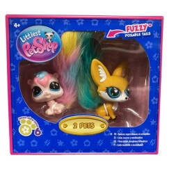 Littlest Pet Shop Dupla Csomag - Sivatagi Róka és Mókus (6. széria)