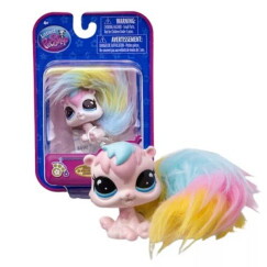 Littlest Pet Shop Figura 1 db - Mókus Rózsaszín #490 (6. széria)