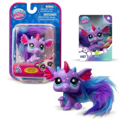 Littlest Pet Shop Figura 1 db - Sárkány #487 (6. széria)