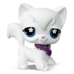 Littlest Pet Shop Figura -  Fehér Macska #452 (5.széria)