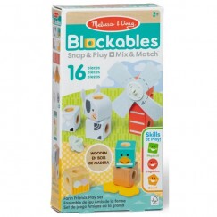 Melissa & Doug Blockables - Farm Szett