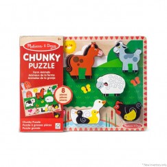 Melissa & Doug Magasított Puzzle - Állatok