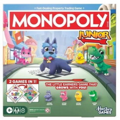 Monopoly Junior 2 az 1-ben Társasjáték