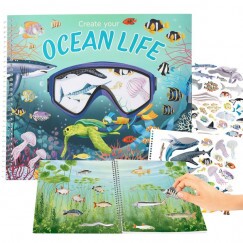 Ocean Life Matricás Tervező Füzet