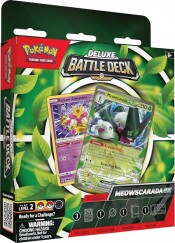 Pokémon TCG Deluxe Battle Deck - Meowscarada ex & Quaquaval ex Gyűjtői Kártyacsomag Kék