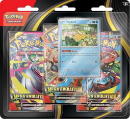 Pokémon TCG ME01 - 3 Blister Booster