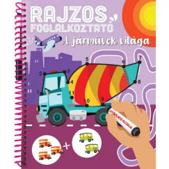 Rajzos foglalkoztató - A járművek világa