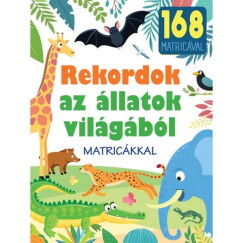 Rekordok az állatok világából matricákkal