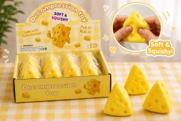 Squishy Háromszög Sajt 9 cm