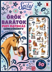 Szilaj Örök barátok Pufi matricás színezőkönyv