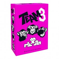 TEAM3 rózsaszín Társasjáték