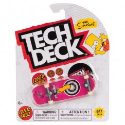 Tech Deck Ujj Gördeszka Mintás - The Simpsons Pink
