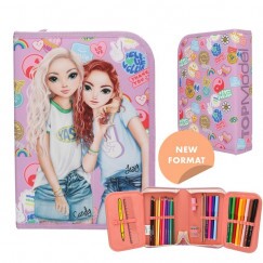 Topmodel Szétnyitható Töltött Tolltartó Girl Power