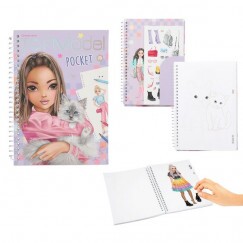 Topmodel Zsebtervező Lila Cicás