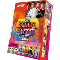 Topps F1 Turbo Attax 2026 Nagy fémdoboz