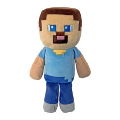TY Beanie Babies Minecraft Steve Plüss Figura 15 cm