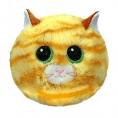TY Beanie Bouncers Pattogó Plüss Gombóc Purry Sárga Macska