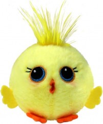 TY Beanie Bouncers Pattogó Plüss Gombóc Sárga Csibe