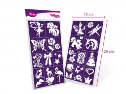 Tytoo Dream Pack Lányos Csillámtetoválás Sablon Szett