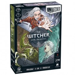Unmatched The Witcher - Acél És Ezüst Társasjáték