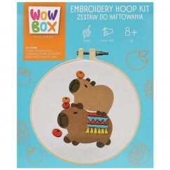 WOW Box Hímzőkészlet - Capybara Play Time