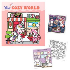 Ylvi Kifestő Könyv Cozy World